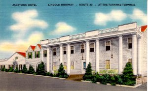 Irwin, Pennsylvania - The Jacktown Hotel on the Lincoln Highway - in the 1940s