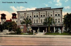 Florida St Augustine Hotel Granada Curteich