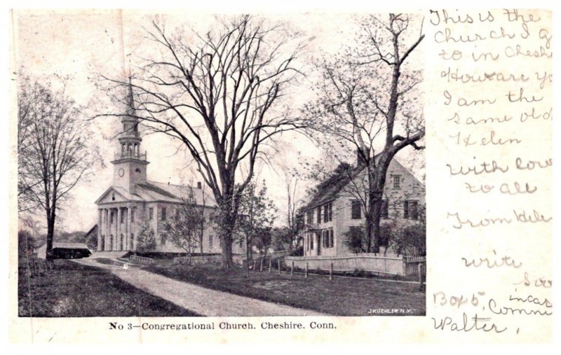 Connecticut  Cheshire , Congregational Church