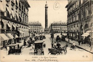 CPA PARIS 1e - La Place Vendome (77059)