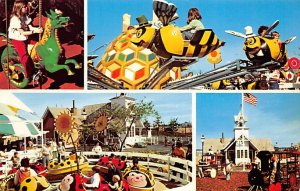 Riding Dragon  Flying a Bumble Bee Marrlott's Great America Clara, California...