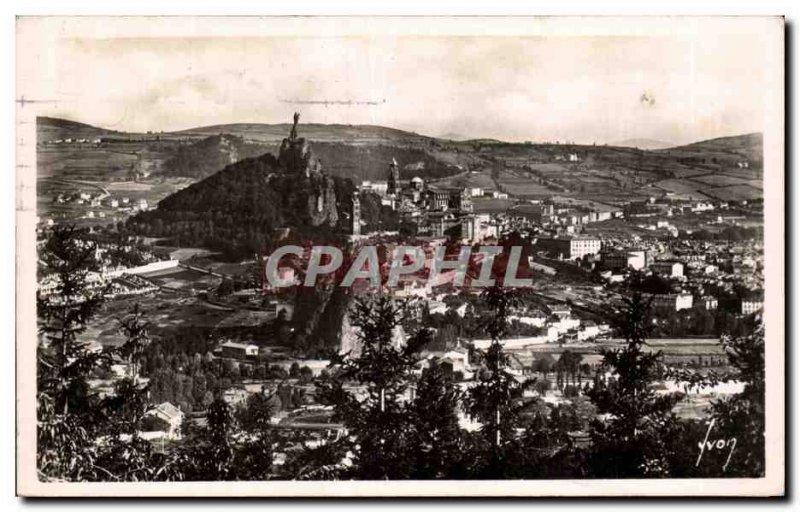 Old Postcard Le Puy General view