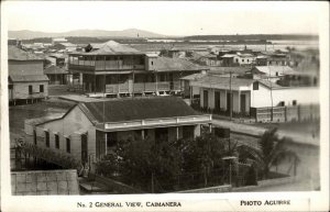 Caimanera Cuba General View c1940s Real Photo Postcard