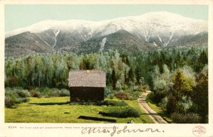 NH - Mt. Washington and Mt. Clay from Twin Rivers