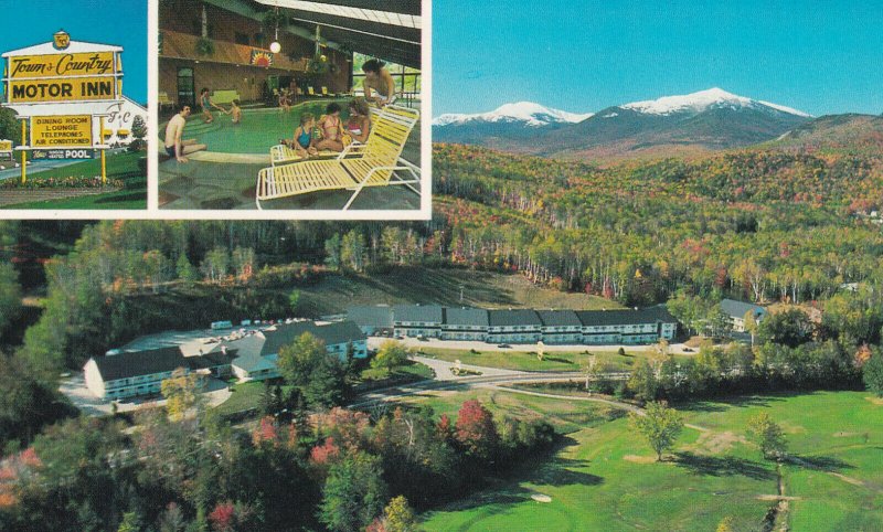 SHELBURNE, New Hampshire, 1940-1960s; Town & Country Motor Inn