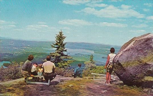 Lookout Point On Mount Sunapee New Hampshire