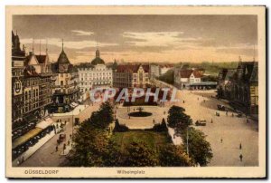 Dasseldorf Postcard Old Wilhelmplatz