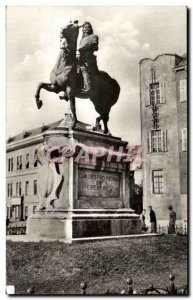 Old Postcard Szeged Hungary Rakoezi Ferenic Szobra