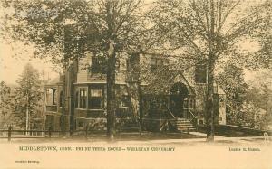 CT, Middletown, Connecticut,  Wesleyan University, Phi Nu Theta House, Hazen