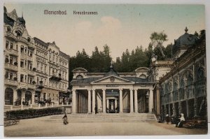 Marienbad. Kreuzbrunnen Czech Republic Litho Postcard A8