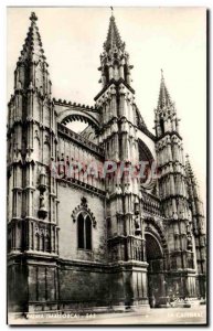 Old Postcard La Catedral Palma Mallorca