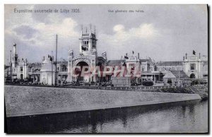 Postcard Old World Expo 1905 De Liege General view of Les Halles