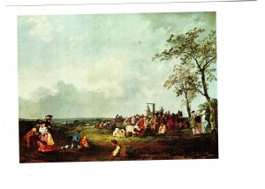 Midsummer Afternoon with Methodist Preacher, Painting By de Loutherbourg