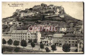 Postcard Old Saint Flour General view