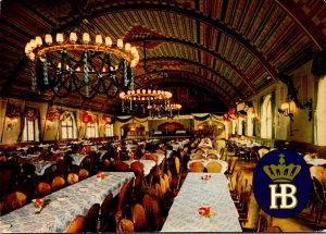 Germany Muenchen Hofbraeuhaus The Royal Brewery Interior