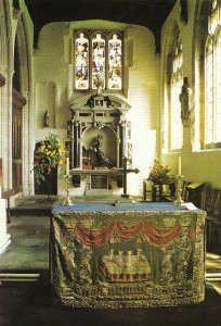 Somerset Postcard - The Lady Chapel - Parish Church of St John - Axbridge AB759