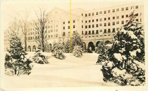 White Sulphur Springs West Virginia Ashford Hospital 1940s Postcard 21-6447