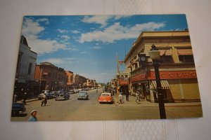 Main Street Sheridan Wyoming Postcard Photo by Bill Butler Petley Studios W-101