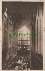 Gloucestershire Postcard - Choir East, Gloucester Cathedral  RS26928