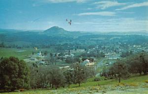 Jackson California Birdseye View Of City Vintage Postcard K35366 