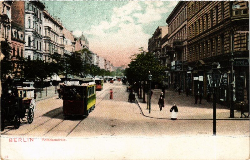 CPA AK BERLIN Potsdamerstrasse GERMANY (980738)