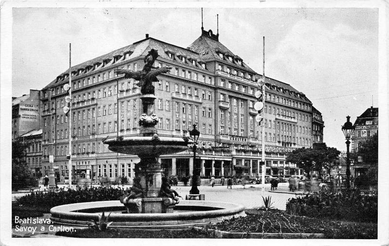 bg19045 Slovakia Savoy a Carlton Hotel