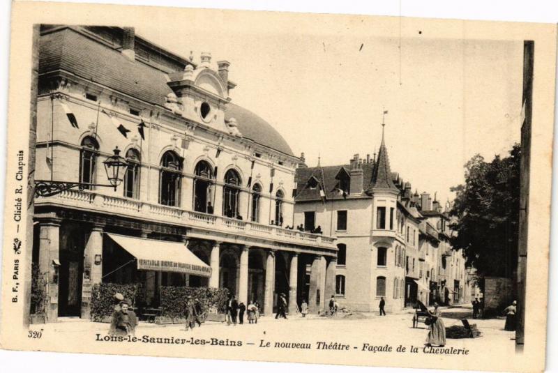 CPA LONS-le-SAUNIER - Le Nouveau Theatre - Facade de la Chevalerie (211887)