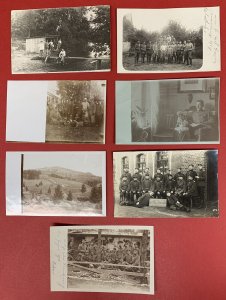 Germany, World War I, Collection of 27 Different Real Photo Postcards 