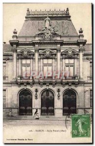 Nancy Old Postcard Poirel room (1890)