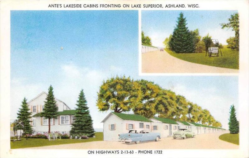 Wisconsin  Ashland    Ante's Lakeside Cabins on Lake Superior