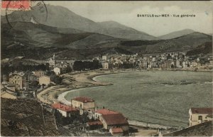 CPA BANYULS-sur-MER vue générale (144489)