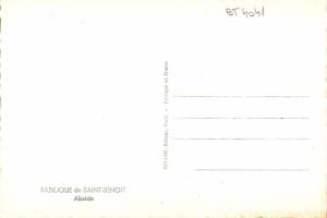 BT4041 Basilique de Saint benoit abside France