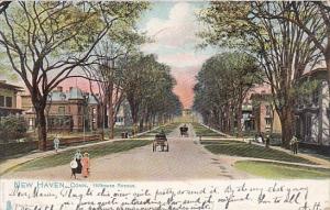 Connecticut New Haven Hillhouse Avenue 1905 Tucks