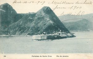 Brazil Rio de Janeiro Santa Cruz Fortress 1910