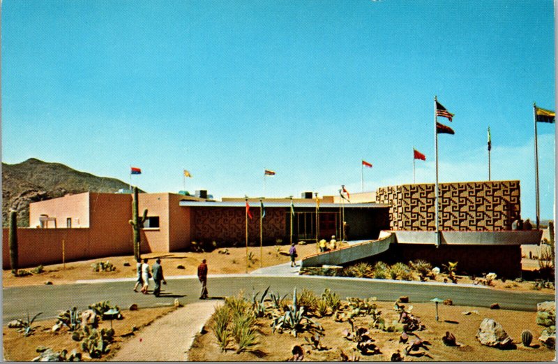Vtg Carefree Arizona AZ Carefree International Restaurant 1950s Unused Postcard