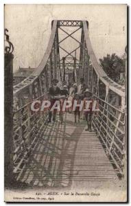 Old Postcard Agen On the Gateway Gauja Children