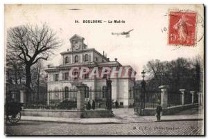 Old Postcard Boulogne The Mayor Jet