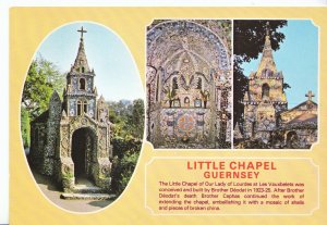 Channel Islands Postcard - The Little Chapel - Les Vauxbelets - Guernsey  AB2103