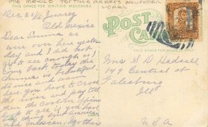 Mexico Tortilla Makers Occupation women Teich 1910 Postcard 22-8365