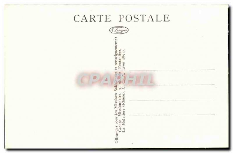 Belgian Congo -Carte Postale Ancienne Merry ebats- Salesian Mission