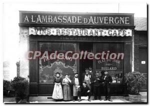 Modern Postcard Paris 1900 Auvergne in Paris