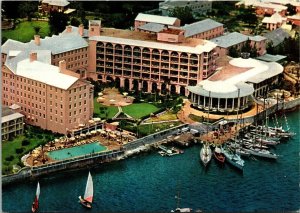 The Princess Hotel Golf & Beach Club Hamilton Bermuda Postcard 1971