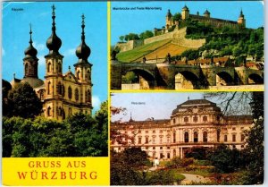 Postcard - Greetings from Würzburg, Germany