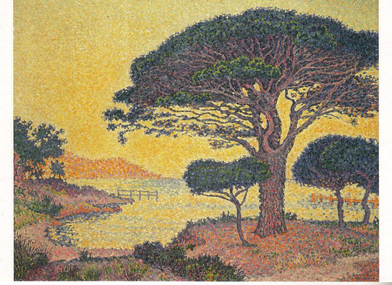 St. Tropez, le quai by Paul Signac