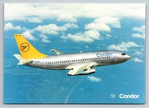 Condor Europa-Jet Boeing 737-230 Airline Aircraft Postcard