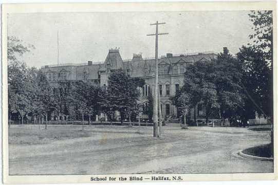 School for the Blind in Halifax, Nova Scotia, Canada, White Border