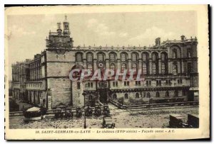 Old Postcard Saint Germain en Laye Le Chateau (XVI Century) Faade west