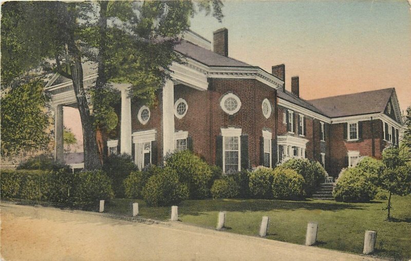 Postcard 1920s Virginia Charlottesville Farmington Country Club VA24-2673