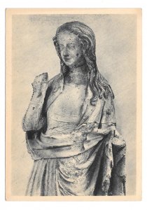 Maria von der Verkundigung Annunciation Statue Altenberger Dom.Art 4X6 Postcard