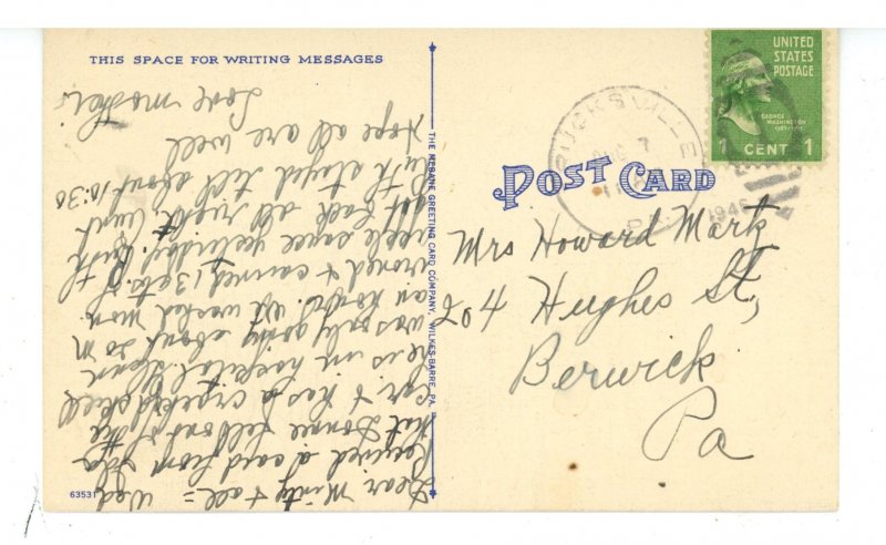 PA - Wilkes-Barre. US Post Office